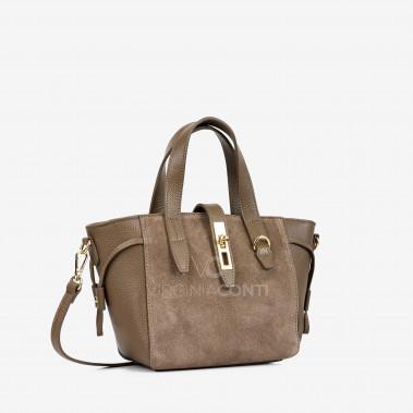 Сумка Virginia Conti кольору темний тауп