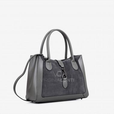 Сумка Virginia Conti темно-сіра