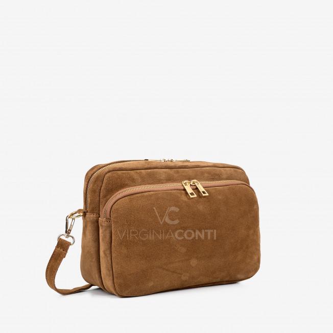 Сумка через плечо (кросс-боди) Virginia Conti темно-рыжая