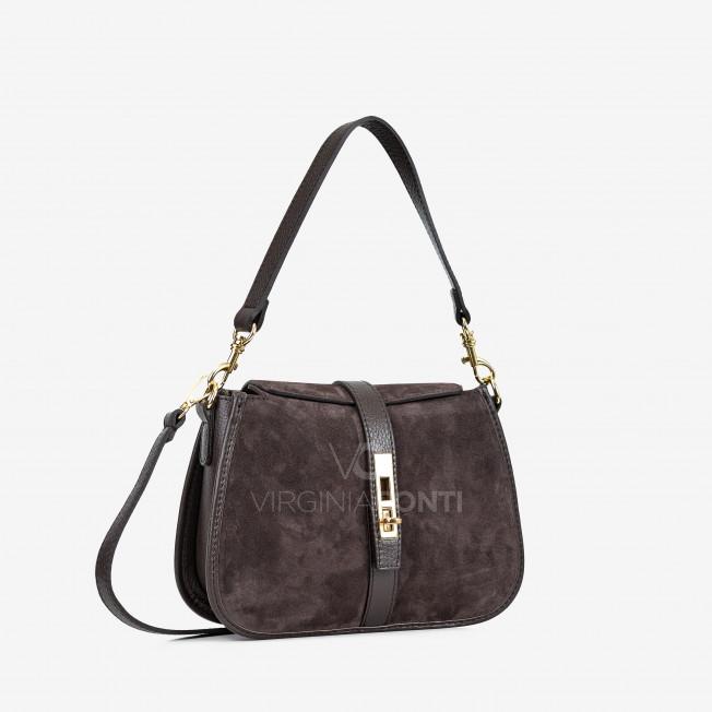 Сумка Virginia Conti кольору шоколад
