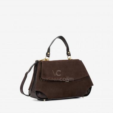 Сумка Virginia Conti кольору шоколад