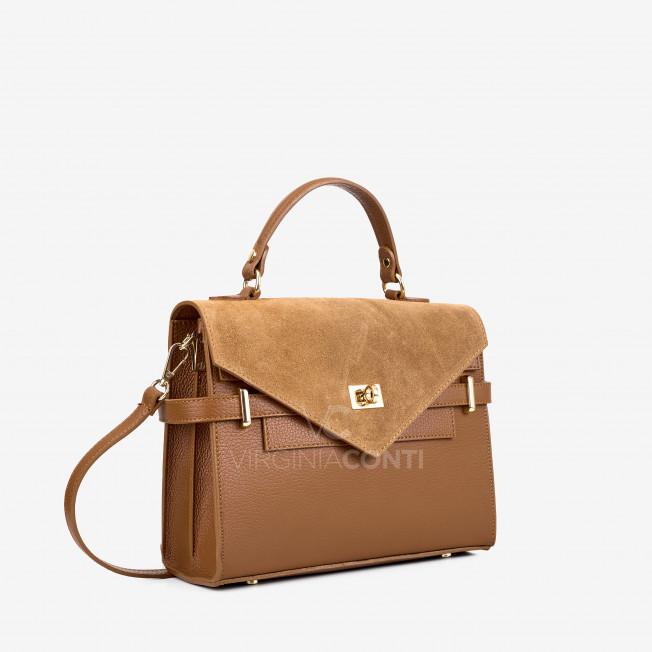 Сумка Virginia Conti темно-рыжая