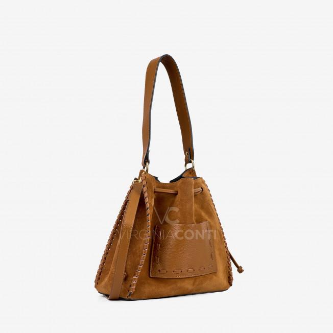 Сумка Virginia Conti темно-рыжая