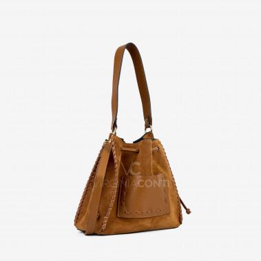 Сумка Virginia Conti темно-рыжая