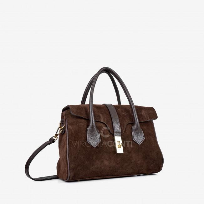 Сумка Virginia Conti кольору шоколад