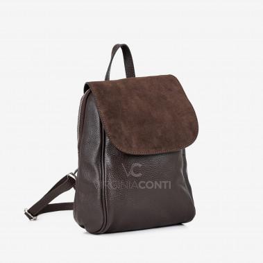 Рюкзак Virginia Conti кольору шоколад