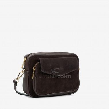 Сумка через плечо (кросс-боди) Virginia Conti цвета шоколад