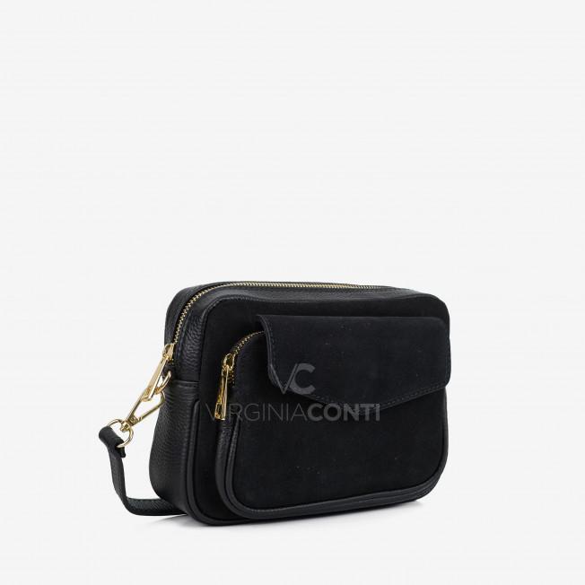 Сумка через плечо (кросс-боди) Virginia Conti черная