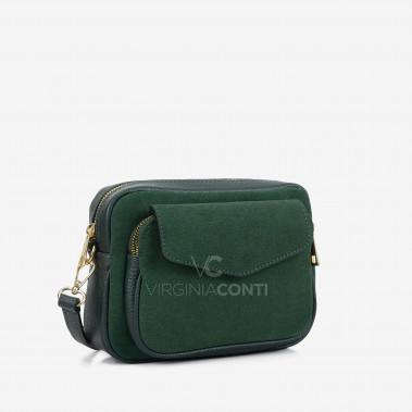 Сумка через плечо (кросс-боди) Virginia Conti темно-зеленая