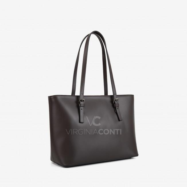 Сумка Virginia Conti кольору шоколад