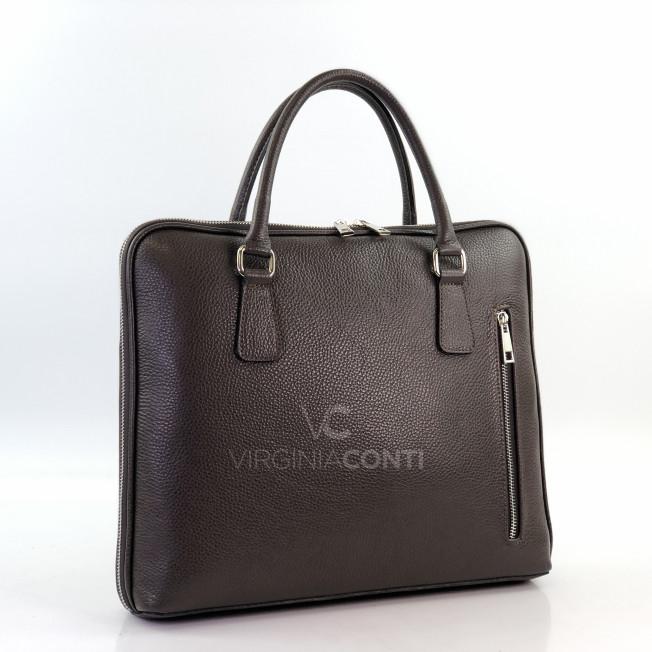 Сумка для ноутбука Virginia Conti цвета шоколад