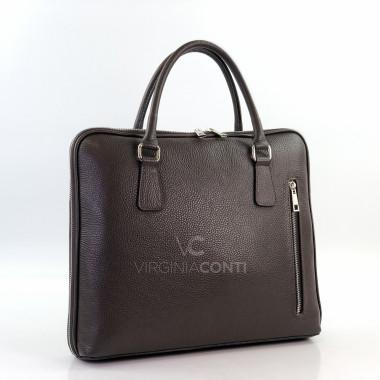 Сумка для ноутбука Virginia Conti цвета шоколад