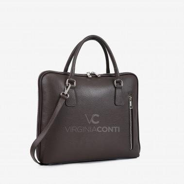 Сумка для ноутбука Virginia Conti цвета шоколад