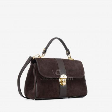 Сумка Virginia Conti кольору шоколад