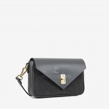 Сумка через плечо (кросс-боди) Virginia Conti темно-серая