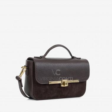 Сумка Virginia Conti кольору шоколад