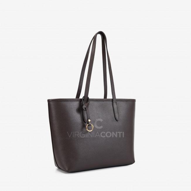 Сумка Virginia Conti кольору шоколад