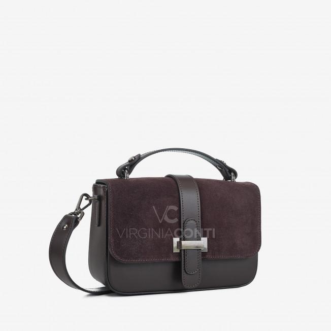 Сумка Virginia Conti кольору шоколад