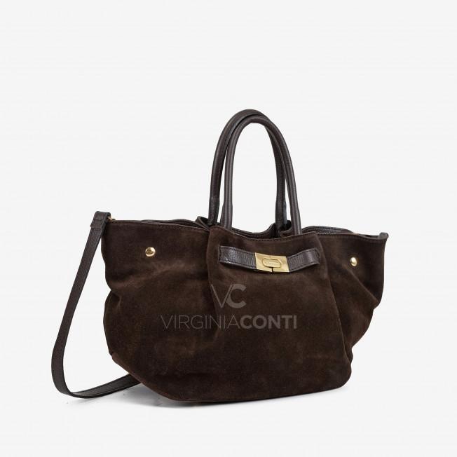 Сумка Virginia Conti кольору шоколад