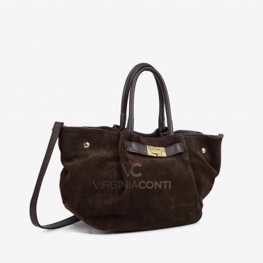 Сумка Virginia Conti кольору шоколад