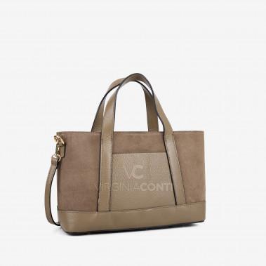 Сумка Virginia Conti цвета темный тауп