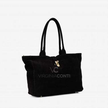 Сумка на плече Virginia Conti чорна