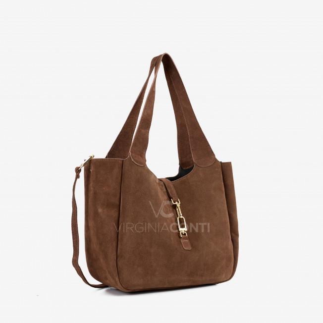 Шоппер Virginia Conti коричневий