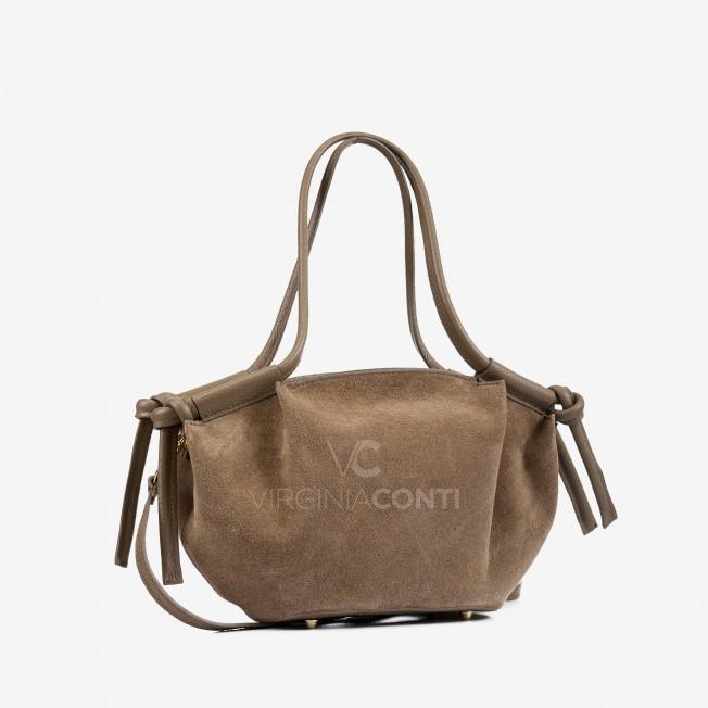 Сумка Virginia Conti кольору темний тауп