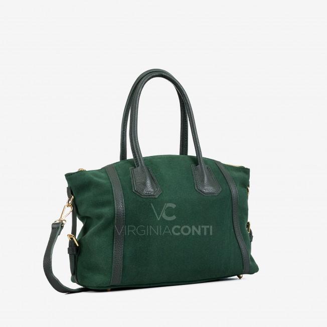 Сумка Virginia Conti темно-зеленая