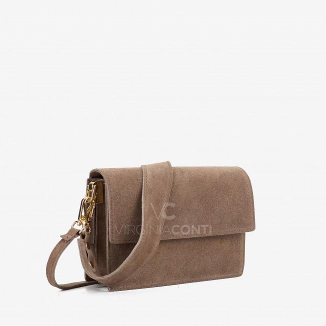 Сумка через плечо (кросс-боди) Virginia Conti цвета тауп