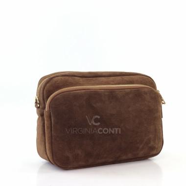 Сумка через плечо (кросс-боди) Virginia Conti коричневая