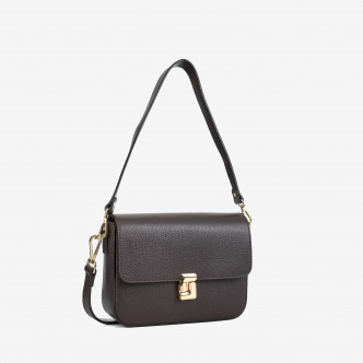 Сумка через плече (крос-боді) Virginia Conti кольору шоколад