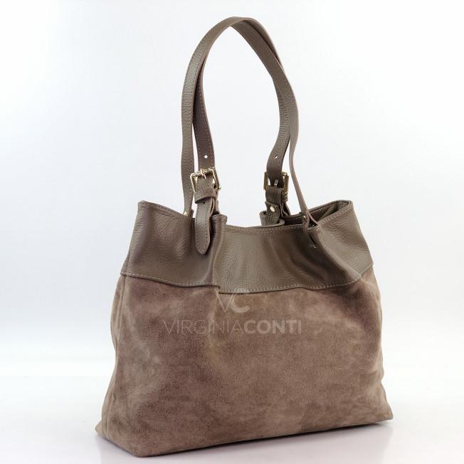 Сумка Virginia Conti цвета темный тауп