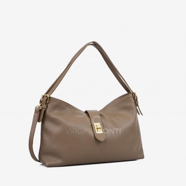 Сумка Virginia Conti кольору темний тауп