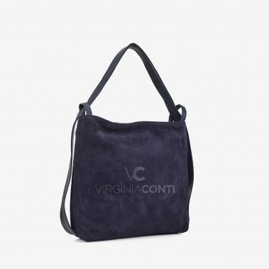 Сумка-рюкзак Virginia Conti темно-синяя