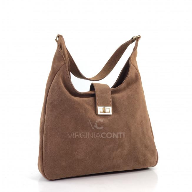 Сумка на плечо Virginia Conti темно-рыжая