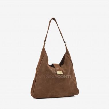 Сумка на плечо Virginia Conti темно-рыжая