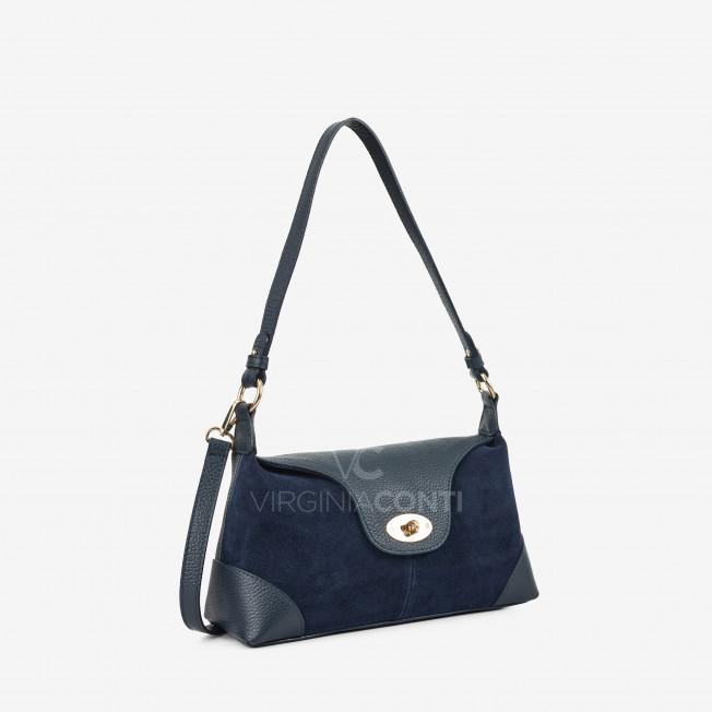 Сумка Virginia Conti темно-синя