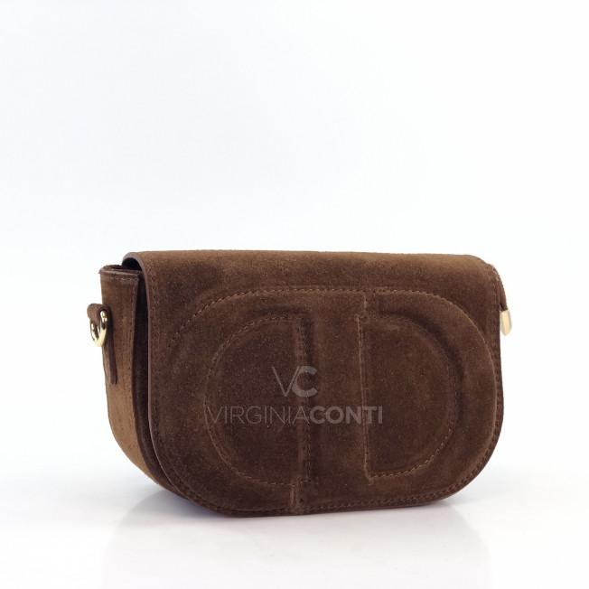 Сумка через плечо (кросс-боди) Virginia Conti коричневая