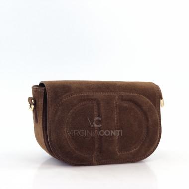 Сумка через плечо (кросс-боди) Virginia Conti коричневая