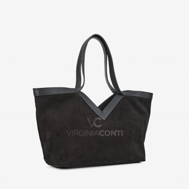 Сумка на плечо Virginia Conti черная