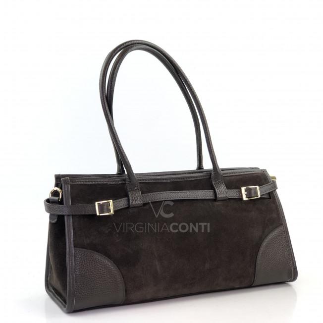 Сумка Virginia Conti кольору шоколад