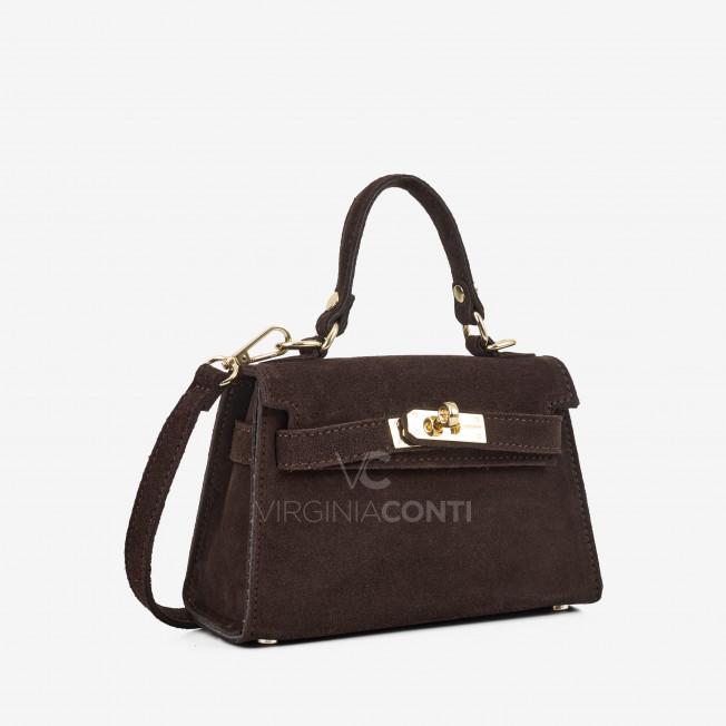 Сумка Virginia Conti кольору шоколад