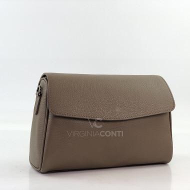 Сумка через плече (крос-боді) Virginia Conti кольору темний тауп