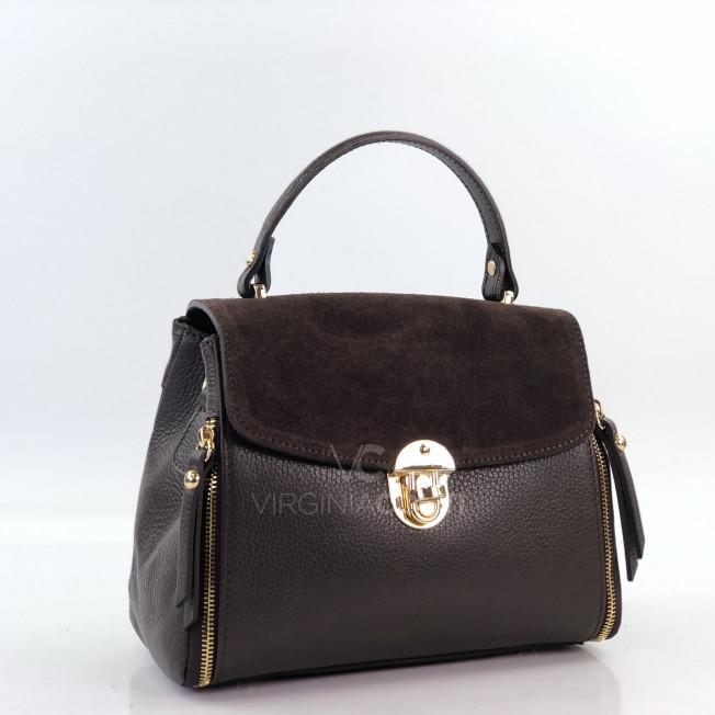 Сумка Virginia Conti кольору шоколад