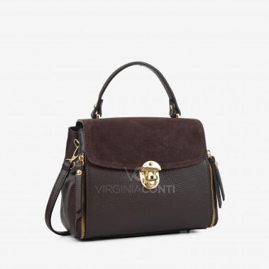Сумка Virginia Conti кольору шоколад