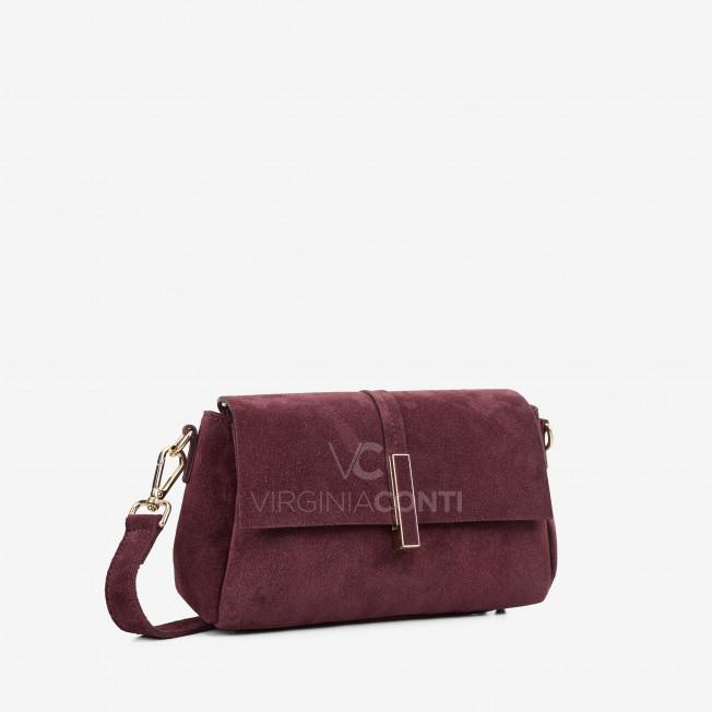 Сумка через плечо (кросс-боди) Virginia Conti бордовая