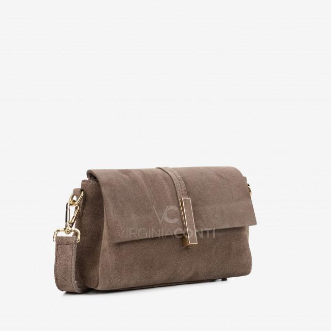 Сумка через плече (крос-боді) Virginia Conti кольору тауп