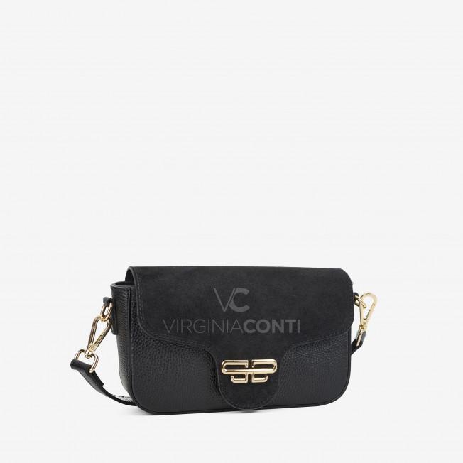 Сумка через плече (крос-боді) Virginia Conti чорна
