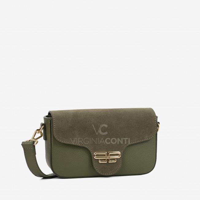 Сумка через плече (крос-боді) Virginia Conti кольору хакі